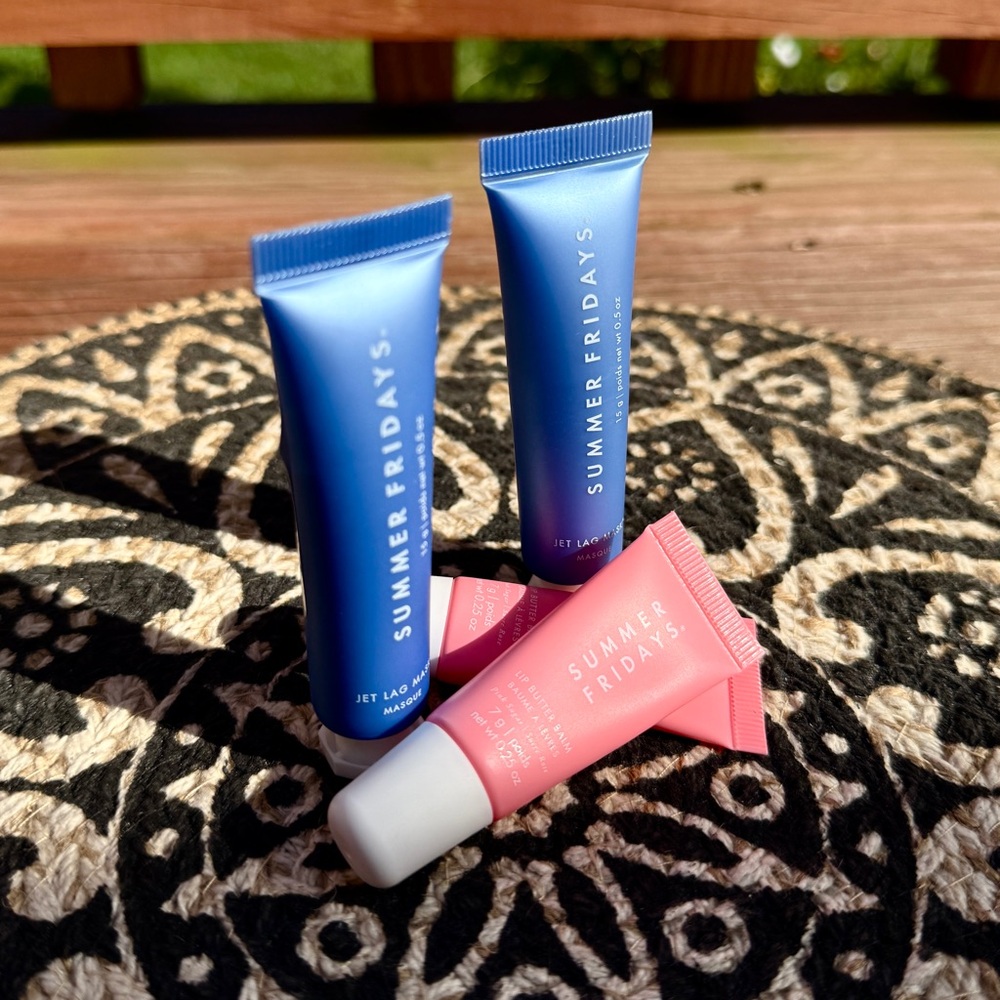 Summer Fridays Lip Butter Balm & Jet Lag Mask Bundle